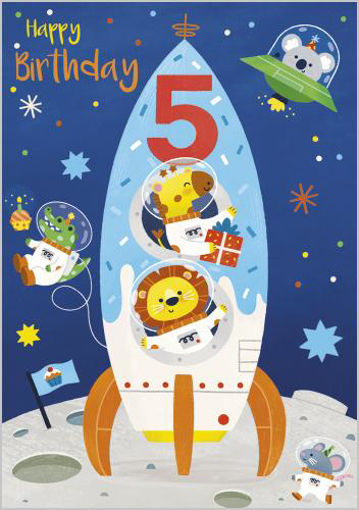 Picture of HAPPYN 5TH BIRTHDAY SPACE